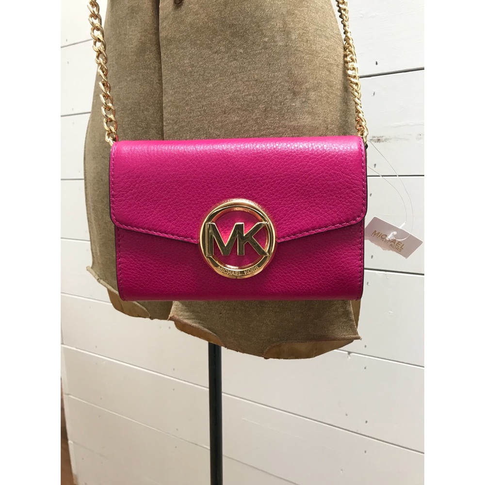 Pink Michael Kors Crossbody Bag